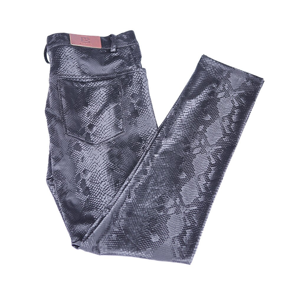 Heren Biker Motorfiets Distressed Groen Leren Jas - bruin - L