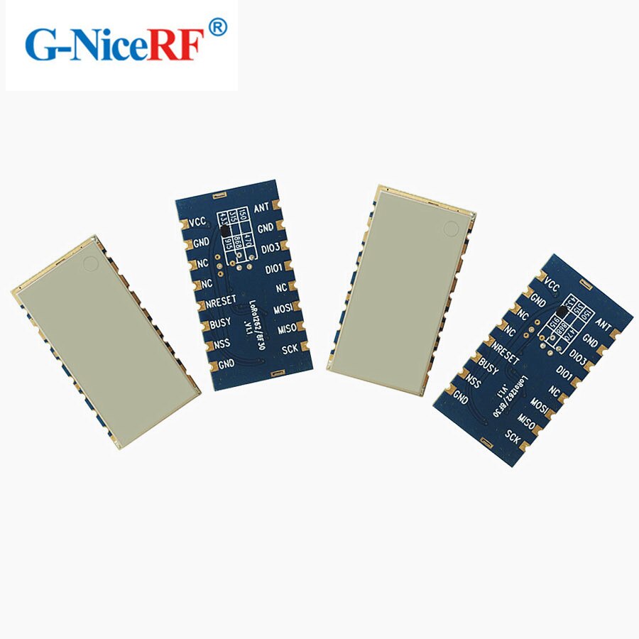 2 sztuk/partia LoRa1262F30 1.5W wysokiej mocy 868 MHz/915 MHz SX1262 układu 7KM duża odległość moduł rf