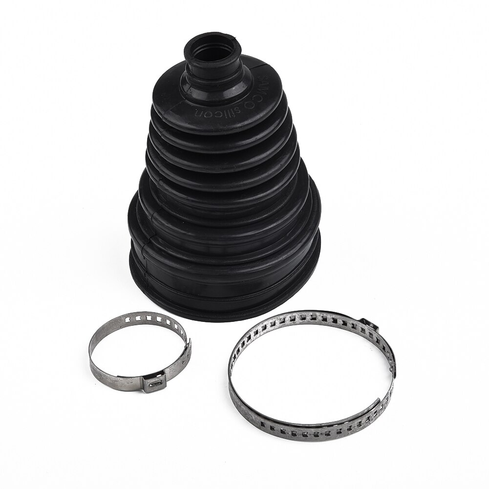 Universal cv boot silikon cv joint boot stretch drivaxel cv boot rostfritt stål klämma 21mm och 95mm 130mm