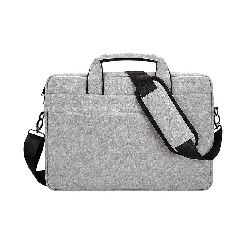 Laptop Bag 13.3 15.6 14 Inch Waterproof Notebook Bag Sleeve For Macbook Air Pro 13 15 Computer Shoulder Handbag Briefcase: grey / 14-inch