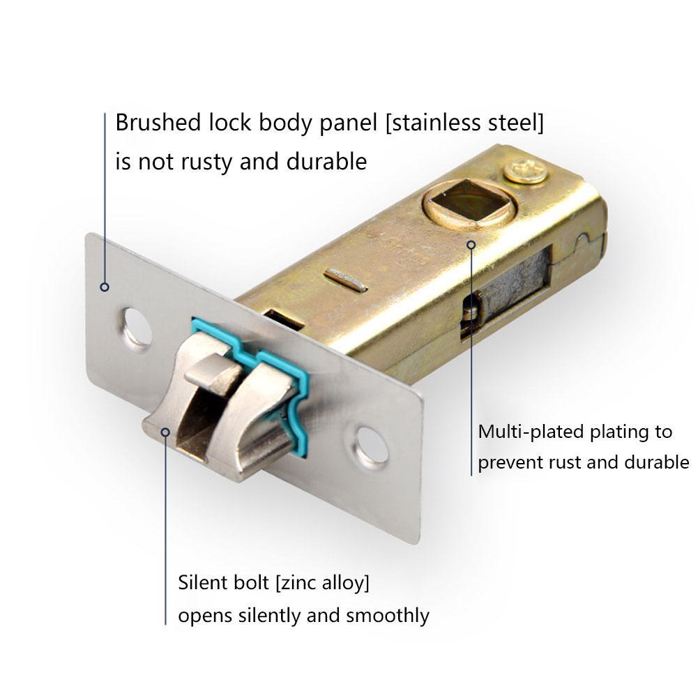 Mute Door Lock Core 30/35/40/45mm Desk Drawer Lock Wardrobe Cabinet Iron Cam Locks Anti-theft Security Furniture Hardware