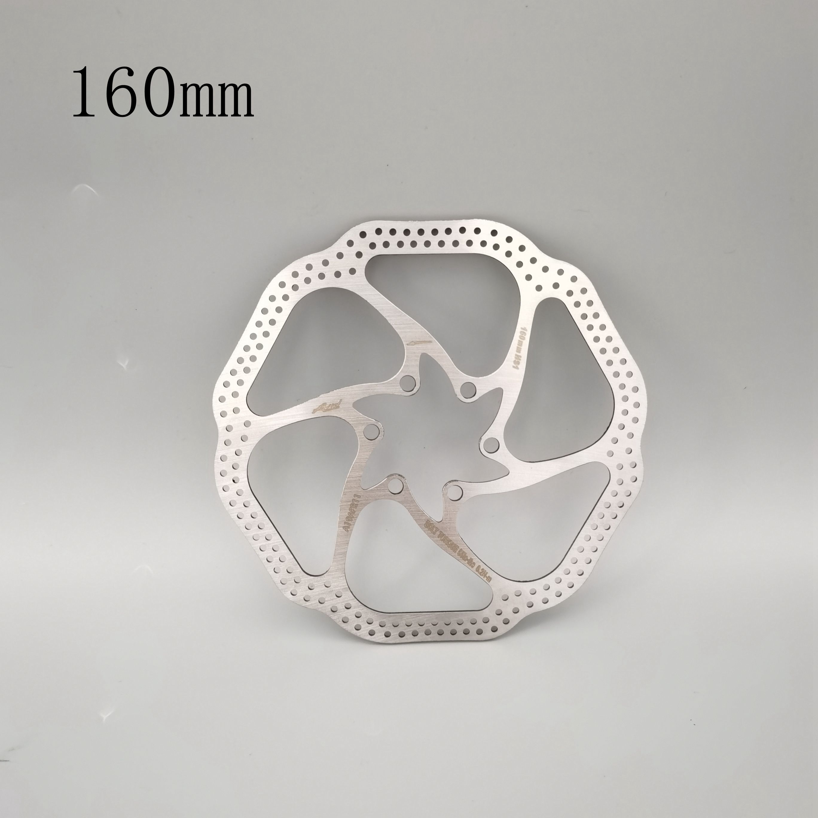 Hs1 180mm/160mm 6 tum rostfritt stål rotor skivbroms för mtb mountain road cruiser cykel cykel delar