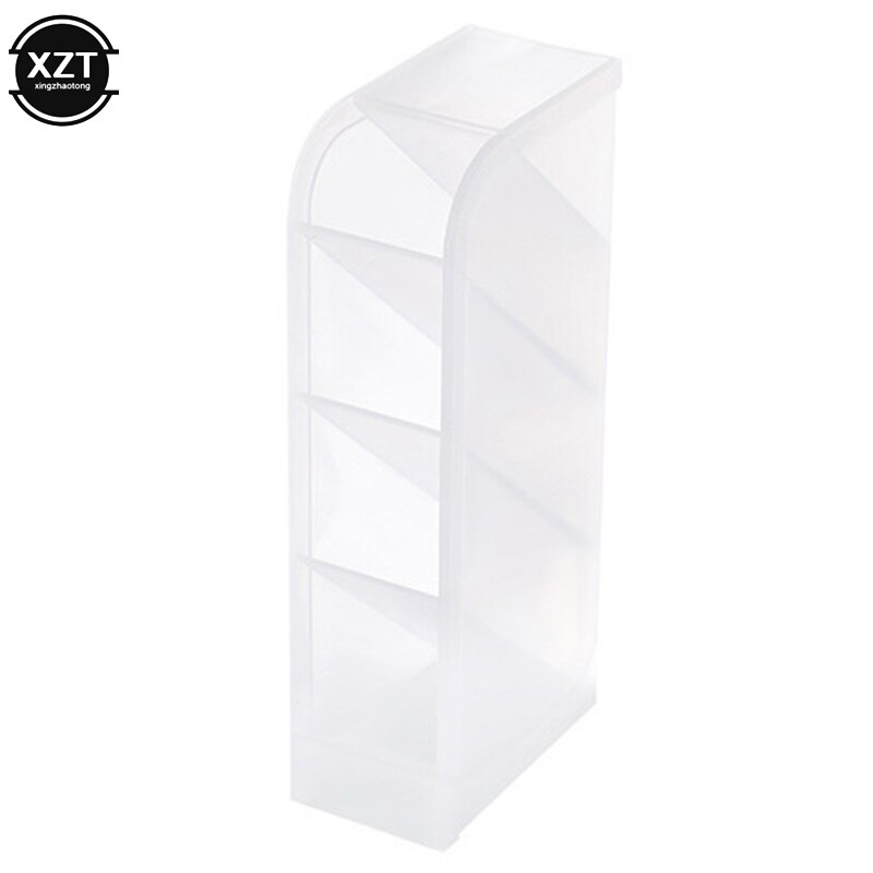 Kawaii-portalápices de escritorio de gran capacidad, Caja de almacenaje para maquillaje, organizador de escritorio, estuche de soporte, papelería para escuela y oficina: A