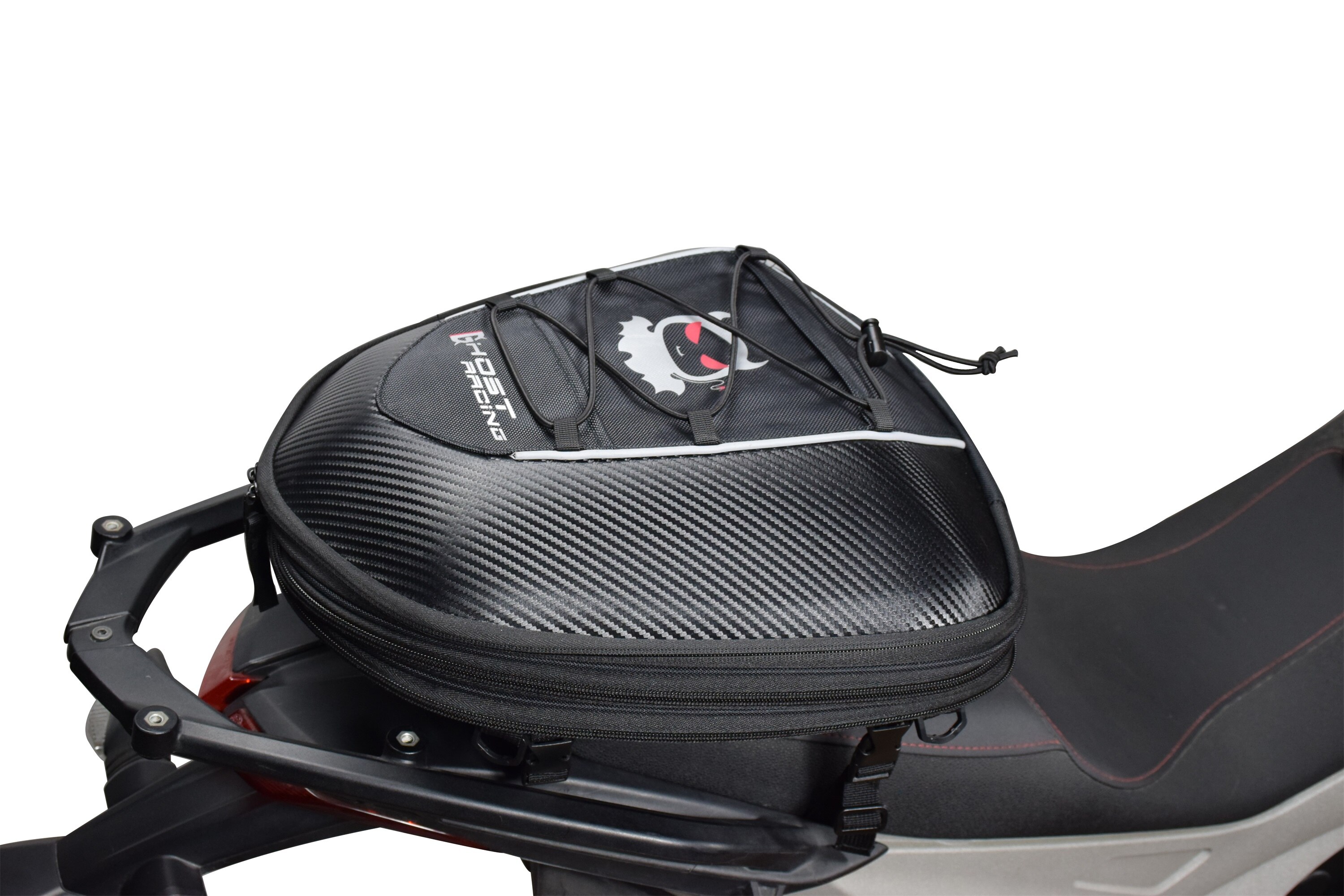 Wasserdichte Motorrad Schwanz Tasche Multifunktions Motorrad Hinten Sitz Tasche Moto-Cross Helm Hohe Kapazität Motorrad Reiter Rucksack: CWB03