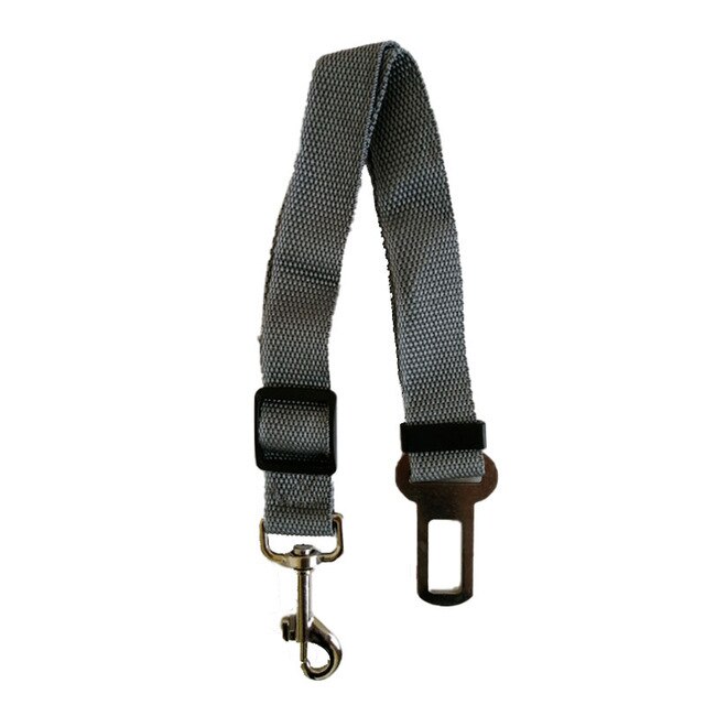 Top Verkoop Pet Hond Kat Auto Verstelbare Seat Belt Voor Accessoires Goederen Dieren Reizen Harnas Veiligheidsgordel Voor Kleine Medium hond Kat: Gray