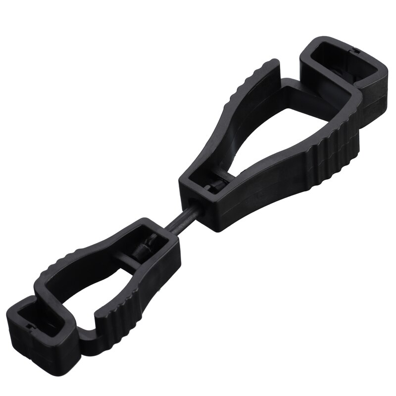 5pcs Black Glove Holder Clip Plastic Working Gloves Clips Towels Glasses Helmets Safety Work Bracket Clip