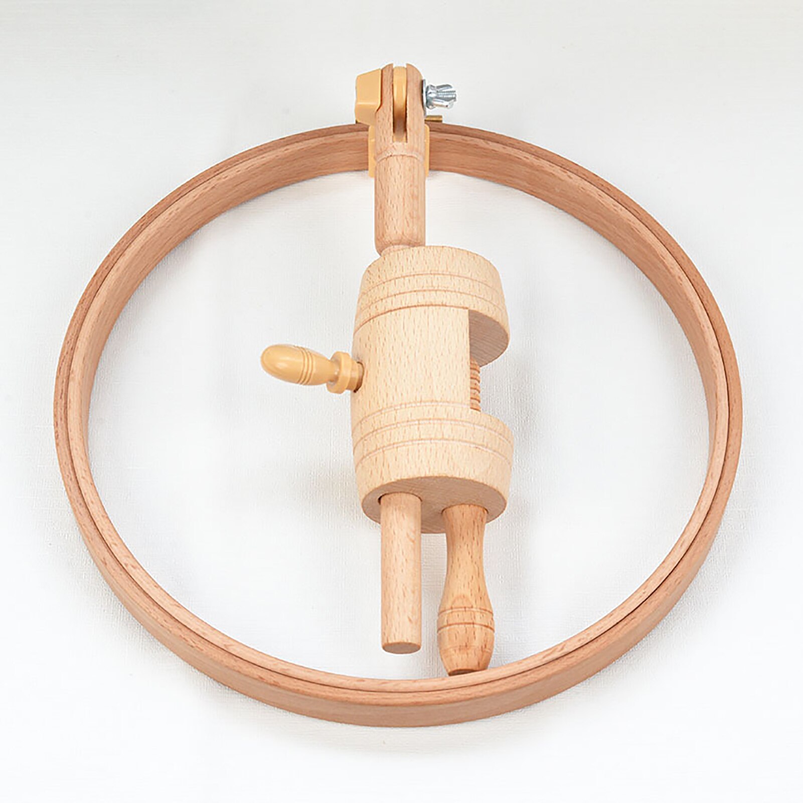 Wooden Embroidery Stand 360 Rotating Adjustable Desktop Stand Cross Stitch Rack Frames Embroidery Hoop Wood Cross Stitch Rack