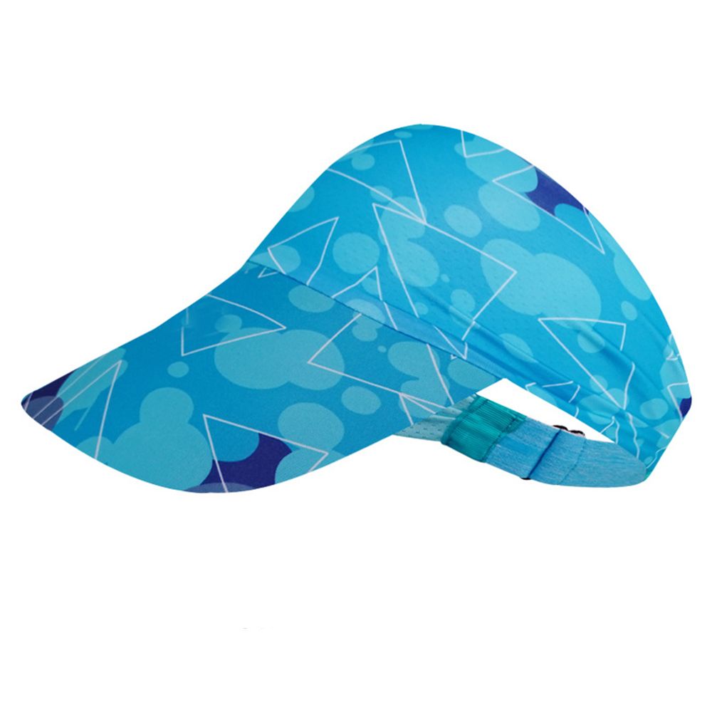 Donna uomo berretto sportivo a tesa larga in seta di ghiaccio Tie Dye cappello da visiera parasole cappello da Tennis da Golf leggero ad asciugatura rapida cappello da spiaggia portatile arrotolabile: 2 (46-62 cm)