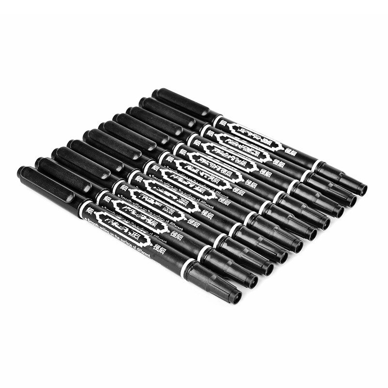 1PC White Liquid Chalk Pen Marker Glass Windows Chalkboard Blackboard Liquid Ink Pen Used on Chalkboard Window White Pen: 1Pc Black