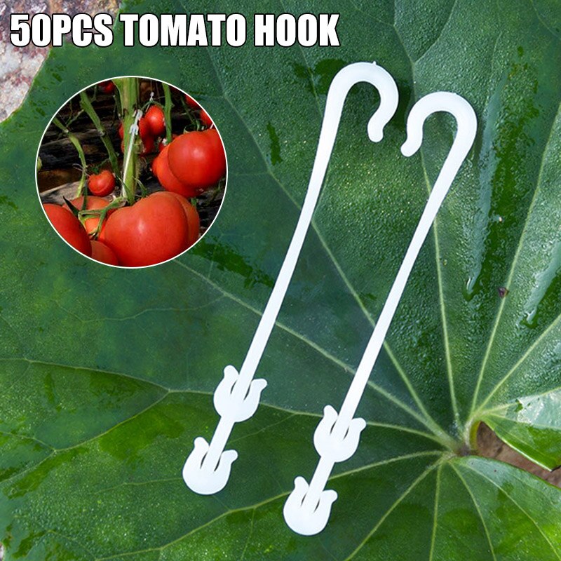 50 stk landbrug ørekrog landbrug tomater drivhus klemme frugt grøntsag fix wxv