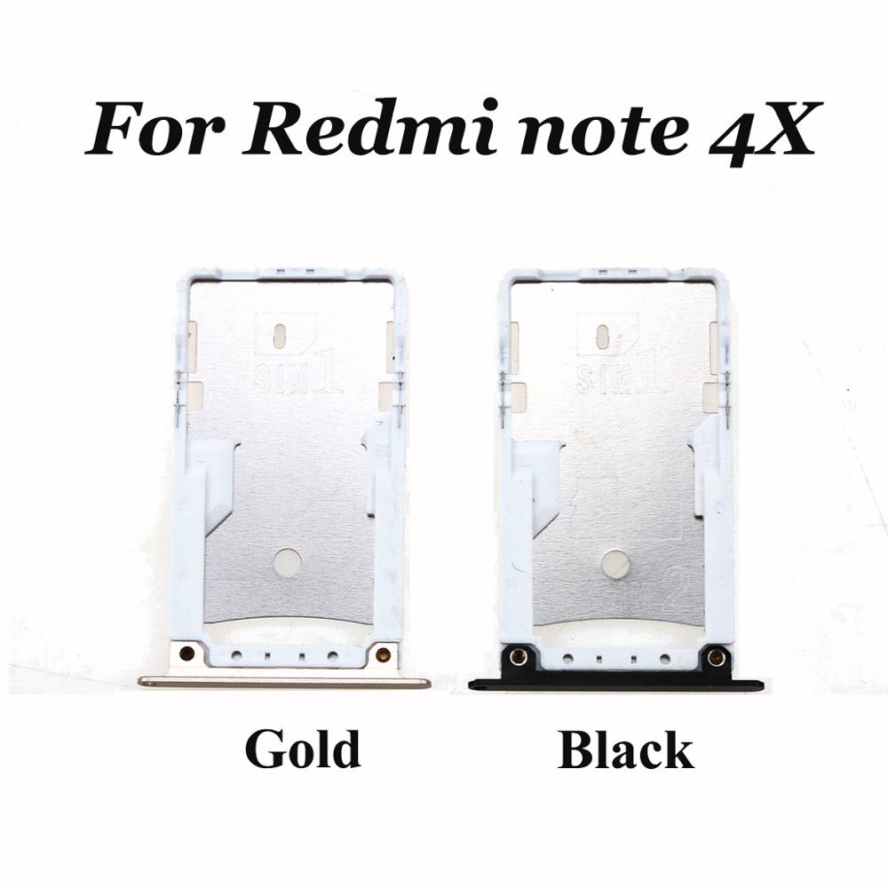 YuXi For Xiaomi Redmi 4A / 4X / 4 / Note 4X SIM Card Tray Socket Slot Holder Adapters Replacement Spare Parts for Redmi note4X