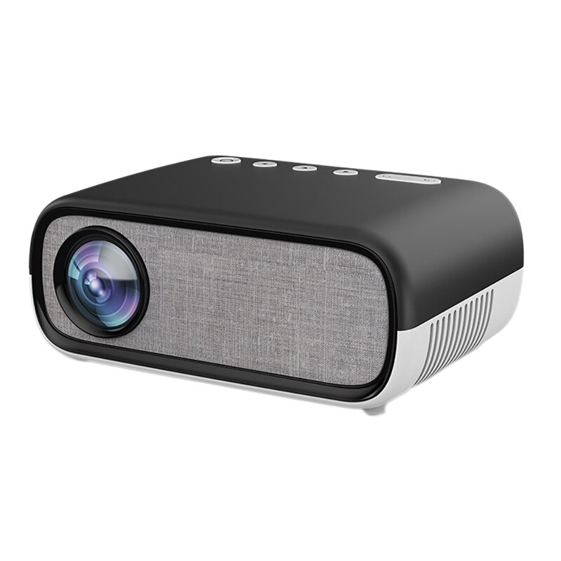 Mini Portable Projector FHD 1080P Color LED 3D Play With Built-In Speakers For Home Audiovisual: color5