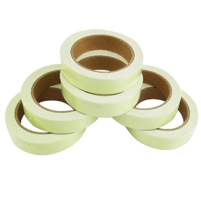 Lichtgevende fluorescerende nacht zelfklevende glow in the dark schakelaar sticker tape veiligheid beveiligingskamer decoratie waarschuwingstape muur