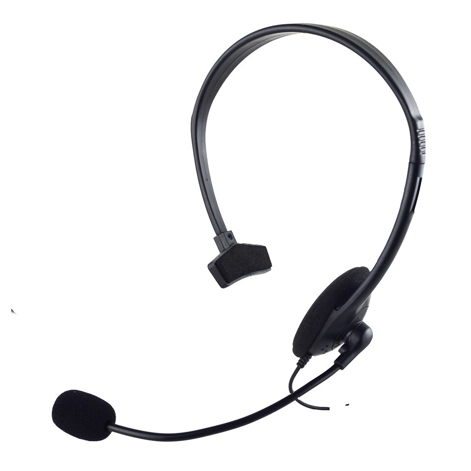 Operator Headphones Head-mounted With Noise Canceling Microphone One-ear Telephone Clear Call Headphones Single-Sided Headset