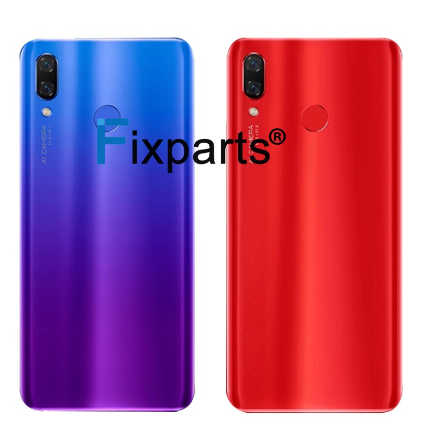 For Huawei Nova 3i Battery Cover Back Glass Nova 3i Rear Battery Door Housing Case For Huawei P Smart Plus Battery Cover