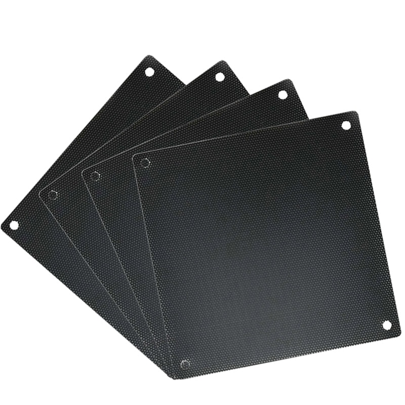 5Pcs 8Cm 9Cm 12Cm 14Cm Computer Pc Mesh Pvc Fan Stoffilter Stofdicht Case Computer mesh Cover Chassis Stofkap 120Mm 80Mm