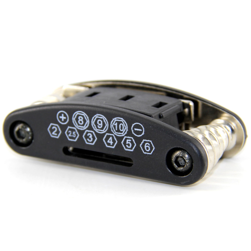 Multi Functie 16 In 1 Fiets Diy Gereedschap Mini Repareren Hand Werken Tool Set Vouwen Gereedschap Voor Bike Behoud