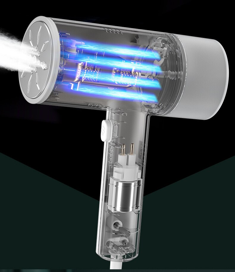 folding handheld hanging ironing machine 1200W small portable steam iron travel tempering ironing machine