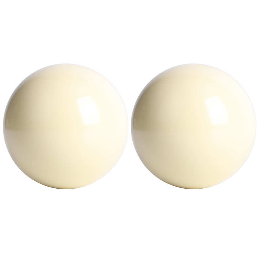 Bolas de billar estándar, 2 uds., 5,72 CM, billar blanco, mesa de billar, pelota de entrenamiento