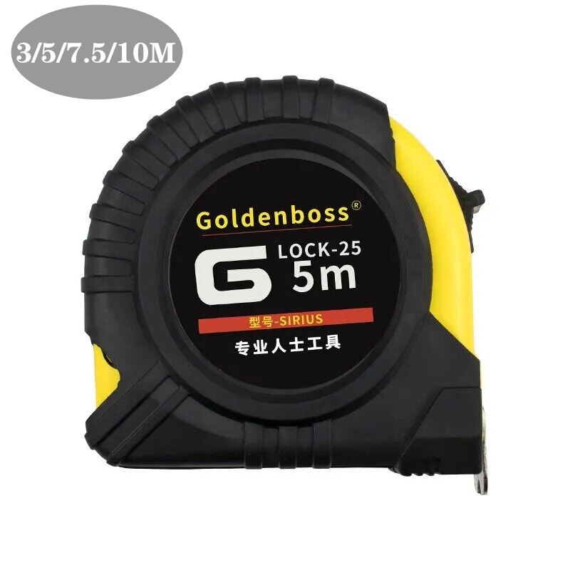 High Steel Tape Measure, Clear Scale, Precise Measurement Tool, Worker Measuring Hand Tool Tape Measure