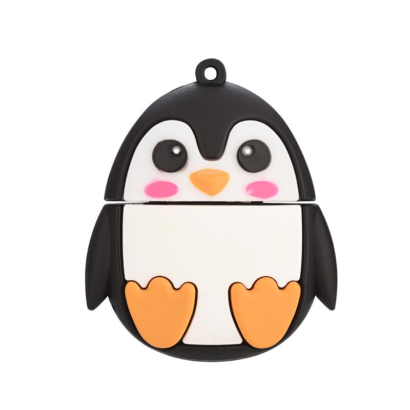 Pamięć USB 32G zabawna pamięć USB 64GB 4gb 8gb 16gb karty pendrive Mini długopis 128gb pszczoła fox sowa: C / 4GB