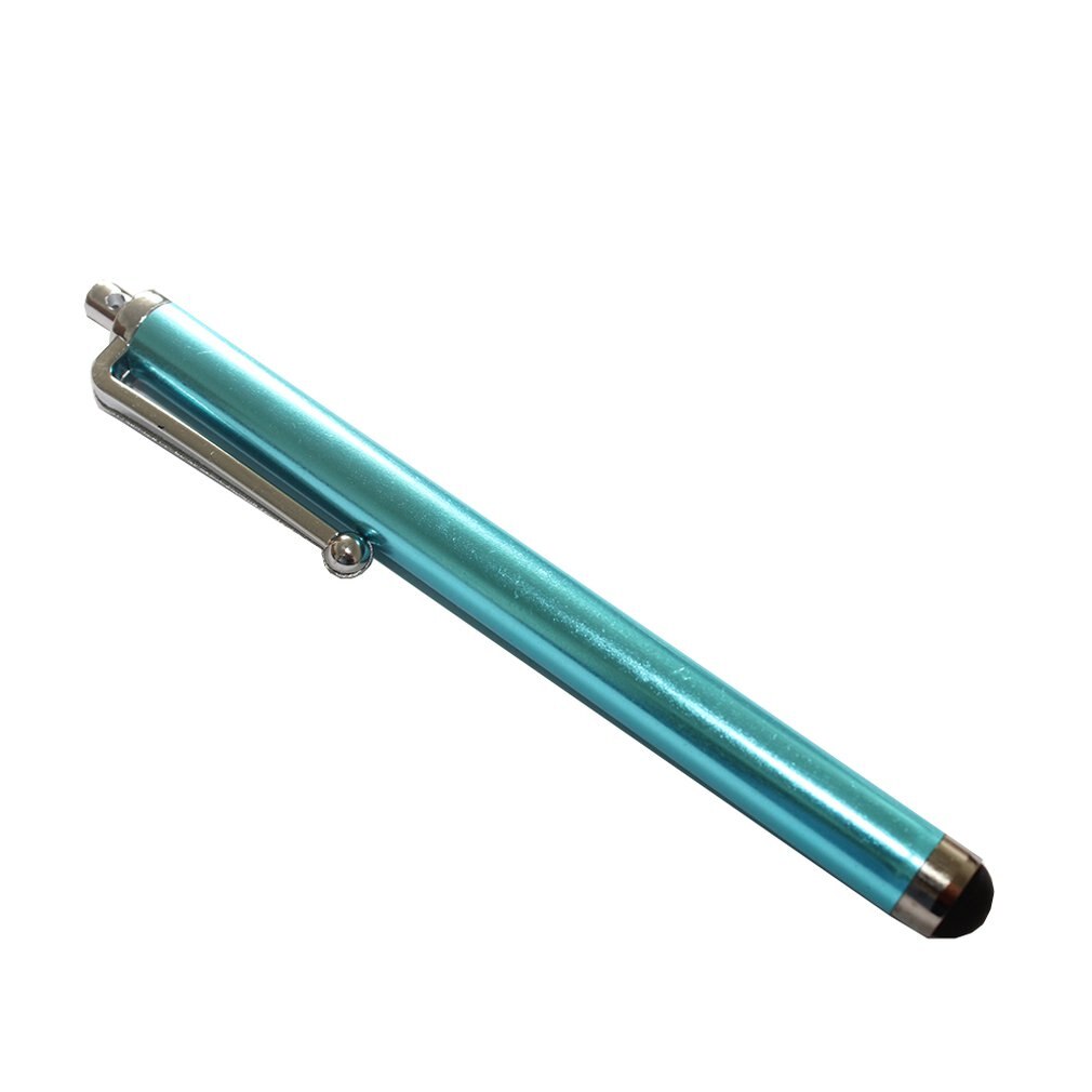 La Luce Del Telefono Mobile Condensatore Penna Del Metallo Della Penna Della Scrittura a Mano di Tocco Dello Schermo Del Telefono Cellulare Tablet Universale di Tocco Della Penna: Clear