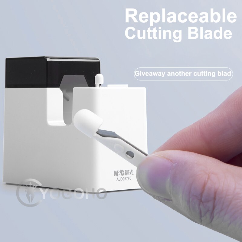 M&amp;G Magic Electric Auto Tape Cutter Dispenser Washi Tape Dispensers Automatic Stationery for office school supplies