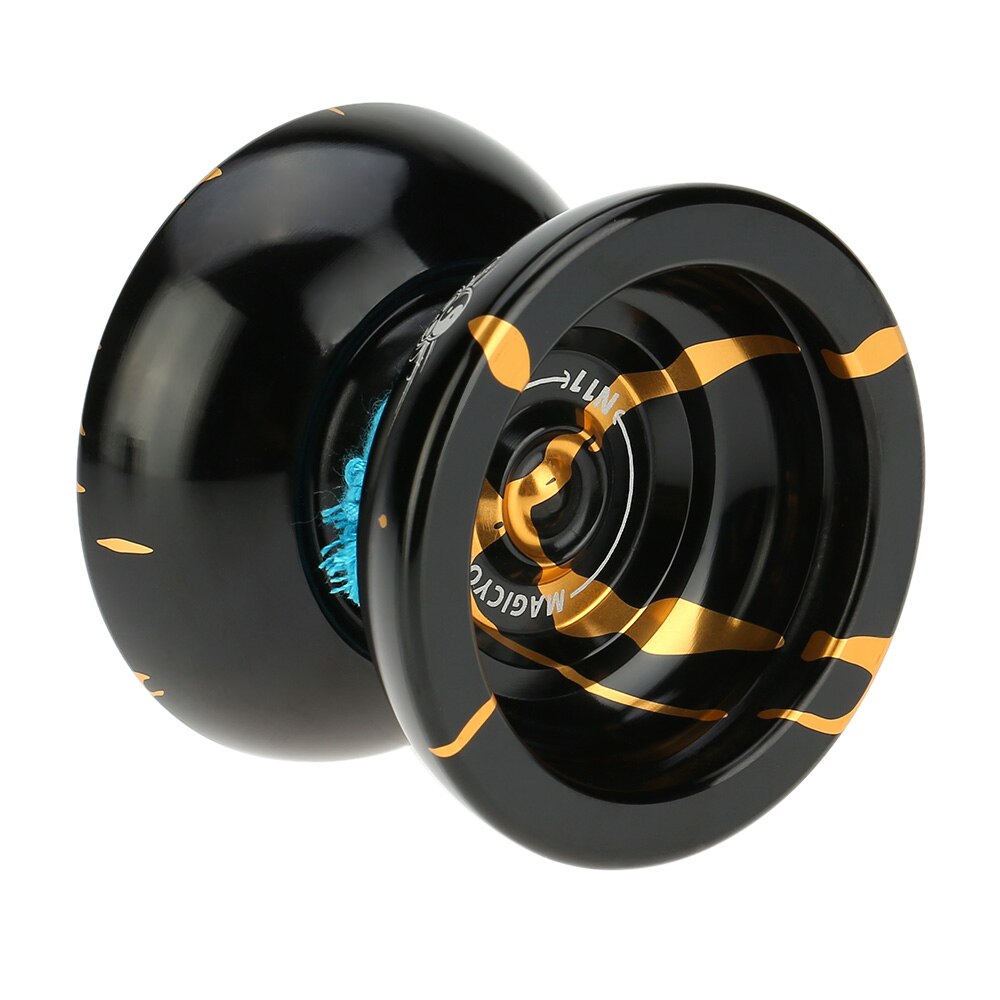Magic Yoyo N11 Aluminum Alloy Metal Yoyo 8 Ball KK Bearing with Spinning String for Kids
