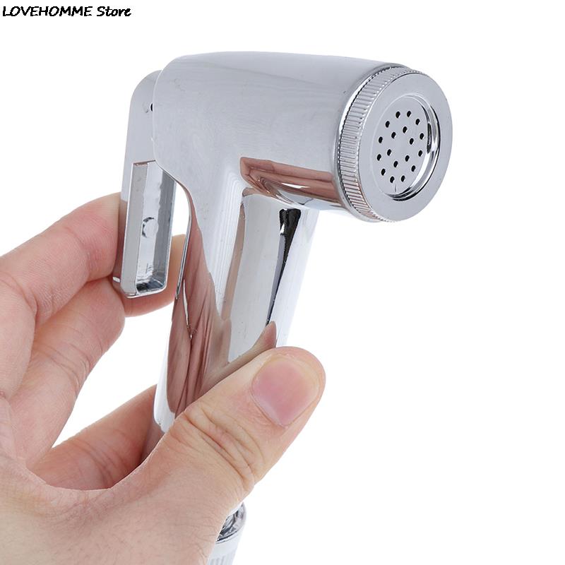 1pc With Telephone Shower Hose Handheld Portable Diaper Bidet Toilet Shattaf Sprayer Bathroom Toilet Bidet Shower Head Nozzle