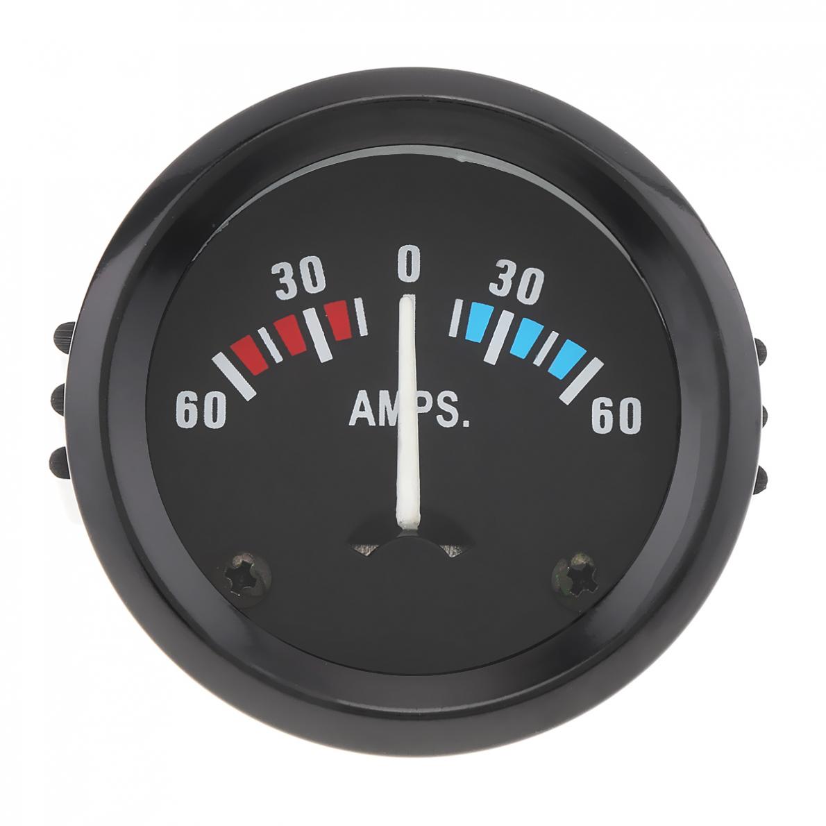Universal 2 tommer 52mm voltmeter amperemeter olietemperatur tryk vand temp brændstofniveau gauge volt amp meter auto bilinstrument