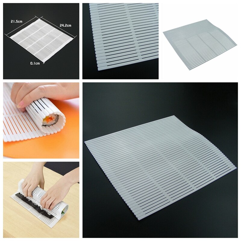 Neue Praktische Sushi Rollen Rolle Kunststoff Material Matte Hersteller Küche DIY