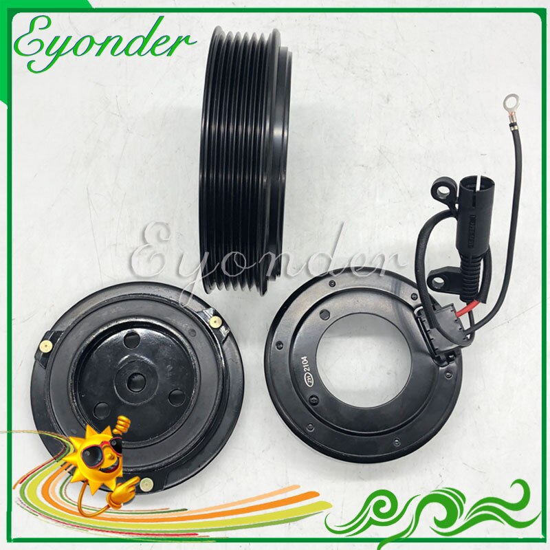 AC A/C Air Conditoning Compressor Magnetic Clutch Pulley for LAND ROVER FREELANDER ROVER 75 2.0 JPB500120A JPB101460A JPB500120