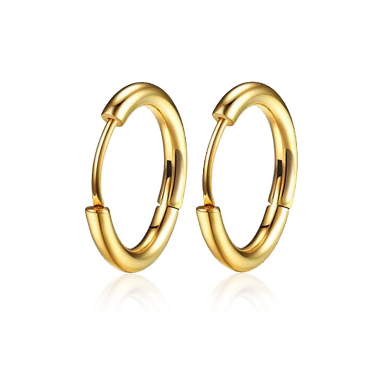 UNICRAFTALE 80 stks 4 Maten 15.5/20/25/35mm Wijnglas Charms Ringen 304 Rvs Hoop Earring Bevindingen Gouden & Roestvrij Staal Kleur Oorbel voor Vrouwen