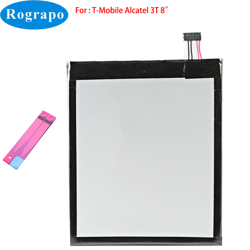 Batterie pour tablette PC t-mobile Alcatel 3T, 4080mAh, 8.0 pouces, 9027W, nouveauté