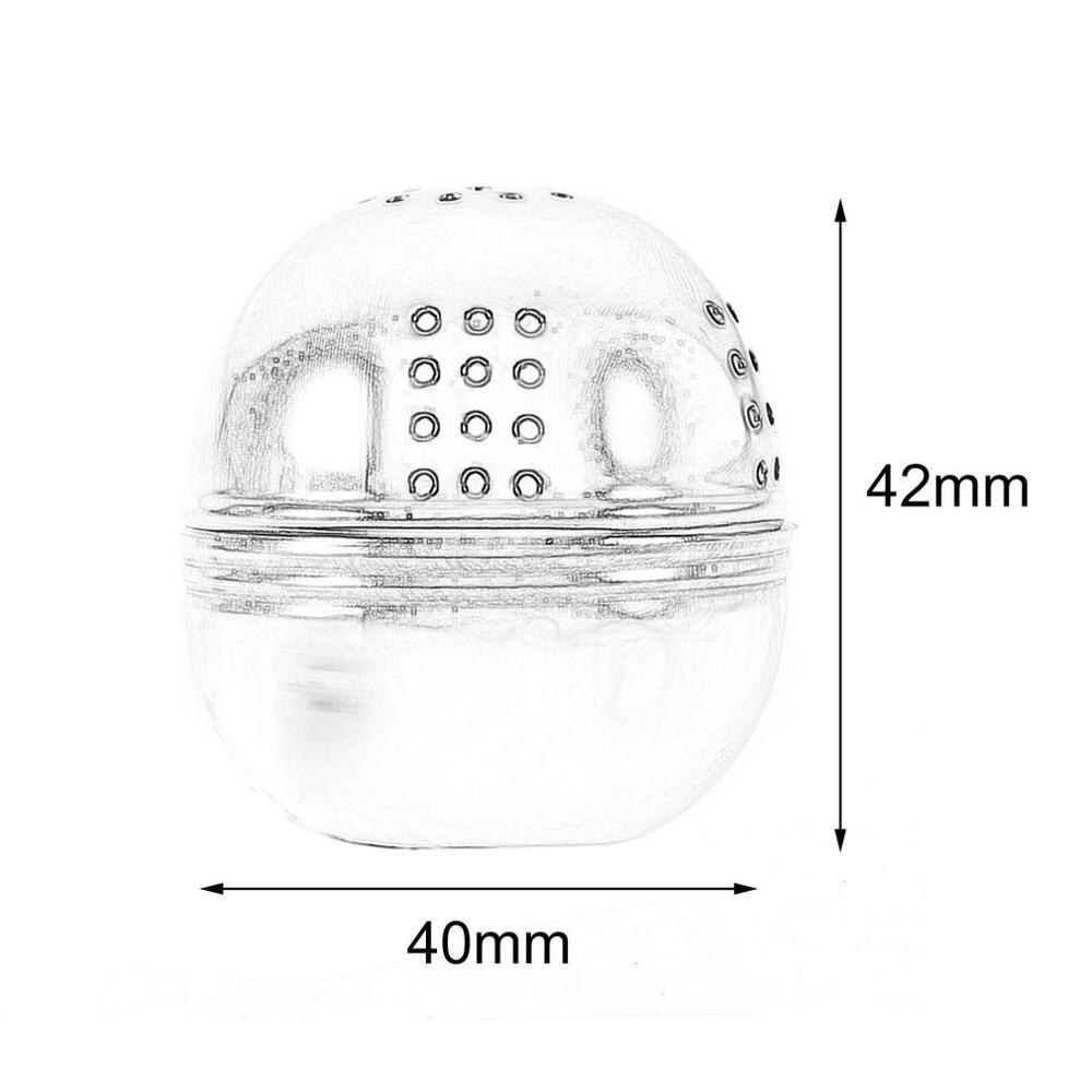 Bola infusora de té de acero inoxidable, tetera con bloqueo de hojas de té, colador de especias herbales, filtro de malla, herramientas de cocina, accesorios de cocina