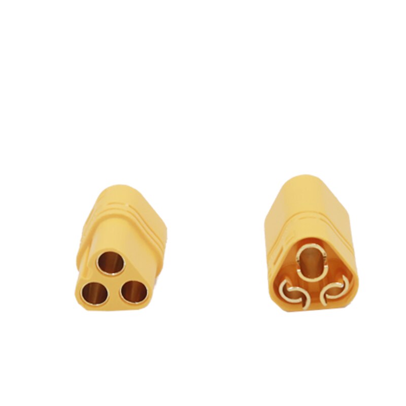 2 Paare MT60 3,5mm 3-Pole Patrone Stecker einstellen für RC ESC, um Motor- Männlichen Anschlüsse & weibliche Connectorsc 20% aus