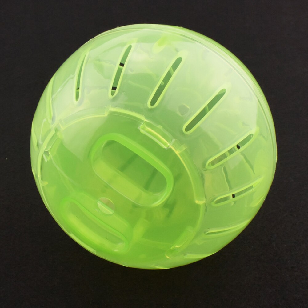 Rat Running Wheel Plastic Pet Rodent Mice Jogging Ball Toy Hamster Gerbil Rat Exercise Balls Small Pet Play Toys 10cm 12cm: green / S 10cm