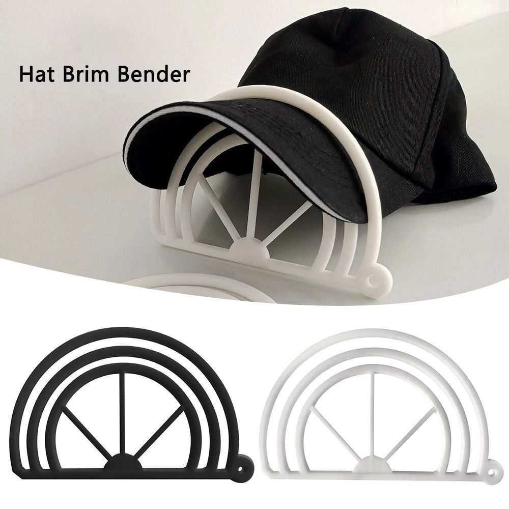 Chapeau Shaper Hat Brim Bender Pas de cuisson à la vapeur requis - Pratique Shaper Hat Curving Band Curving Tool Cowboys Hat pour casquettes de baseball