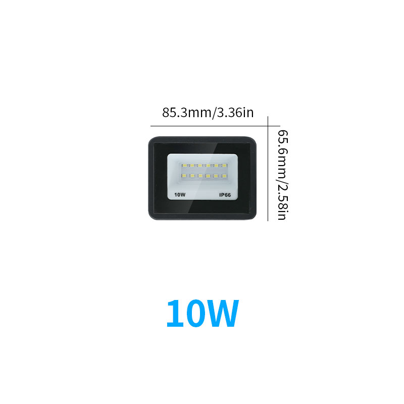LED-Flutlicht, wasserdichte Werbeleuchten für Höhle Außenbereich, AC220V, AC110V, 10 W, 20 W, 30 W, 50 W, 100 W, 150 W, 200 W, 300 W, Strahler: S / Orange / 1w
