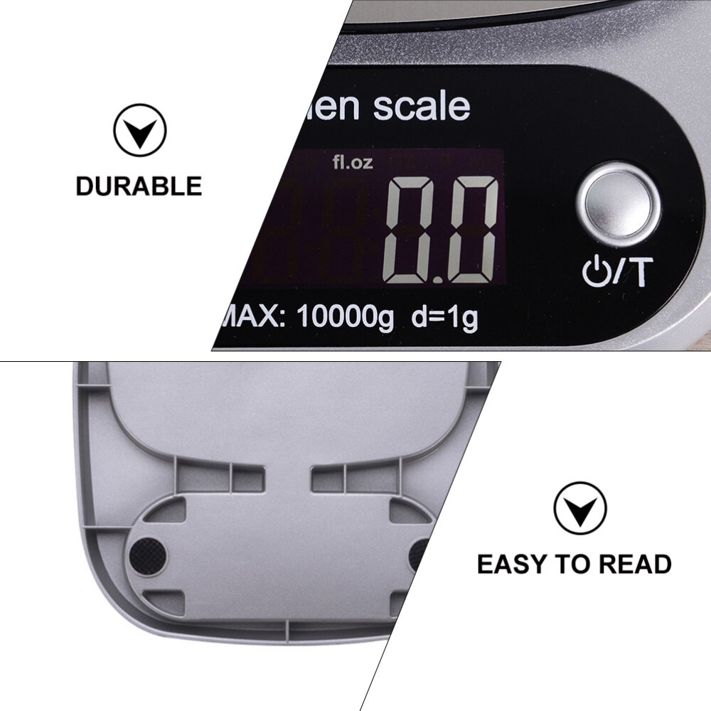 1pc multifunctionele, praktische, handige en duurzame huishoudweegschalen voor binnen en buiten