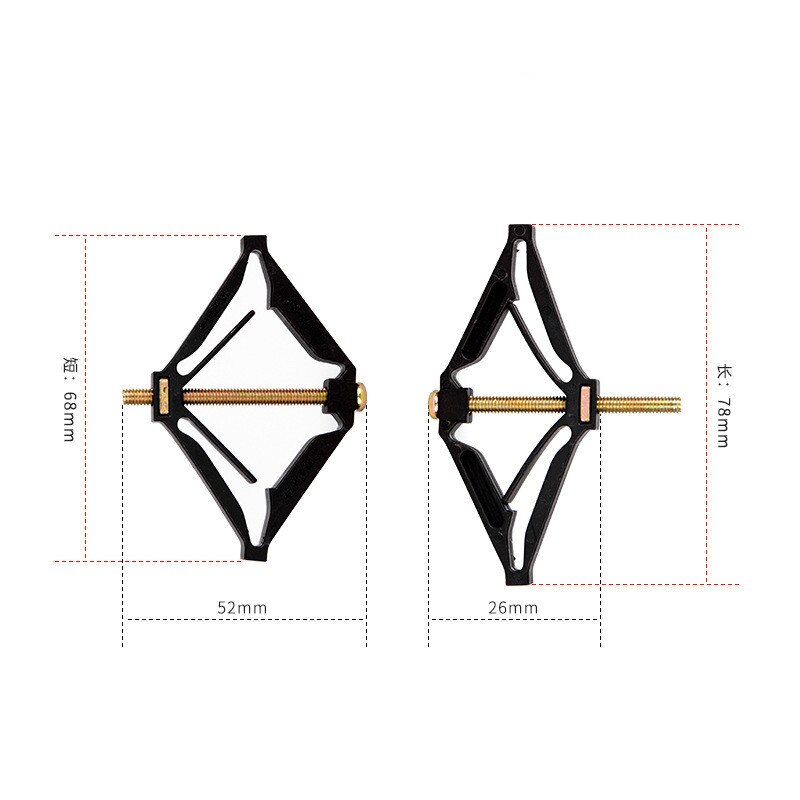 2/4/6/10pcs Dark Box Repair Screw Switch Replacement Fixed Wall Repair Box Support Rod Electrician Accessories Home Hardware