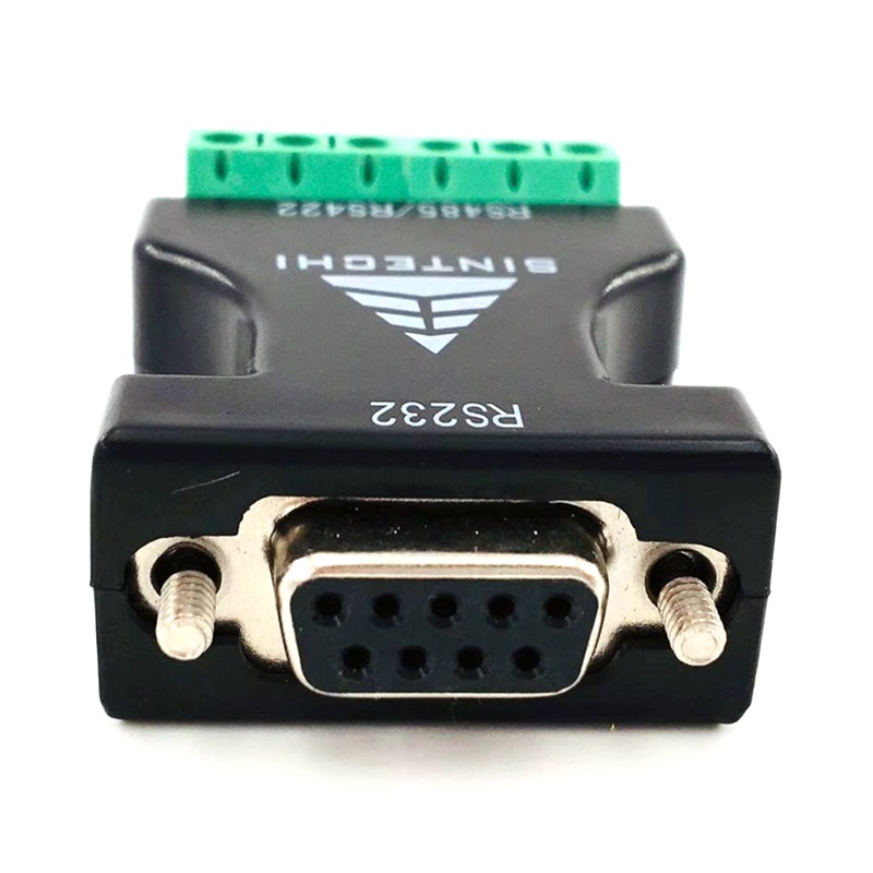 DB9 RS232 zu RS422 Konverter Com-Adapter RS-232 zu RS485 Integrierter Anschluss seriell zu 232-485/422 Kommunikation Vollduplex