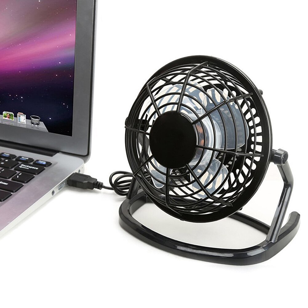 Desk Fan Ultra Quiet Low Voltage USB Portable Office Home Fan