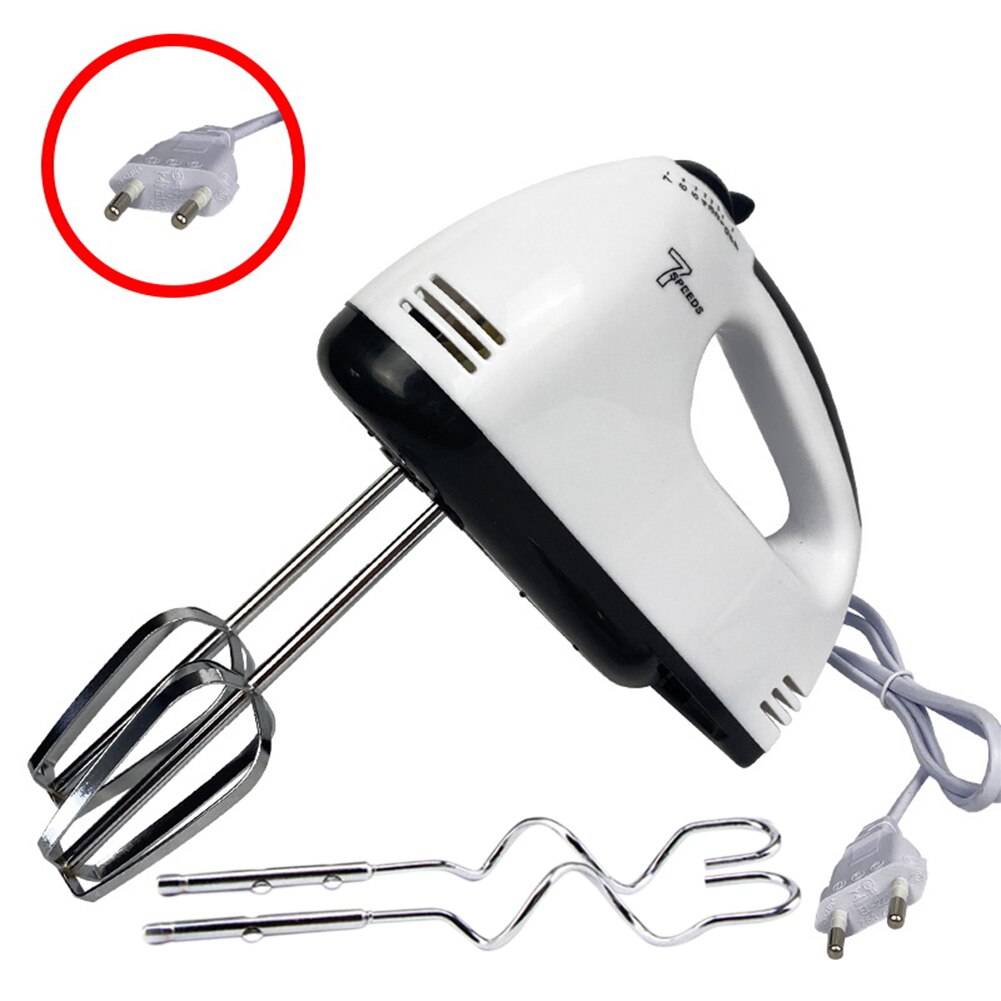 Hand Mini Mixer Food Blender 7 Speed Electric Cake Mixer Handheld Egg Beater Food Blenders Cream Dough Stirrer Baking Tools: UK