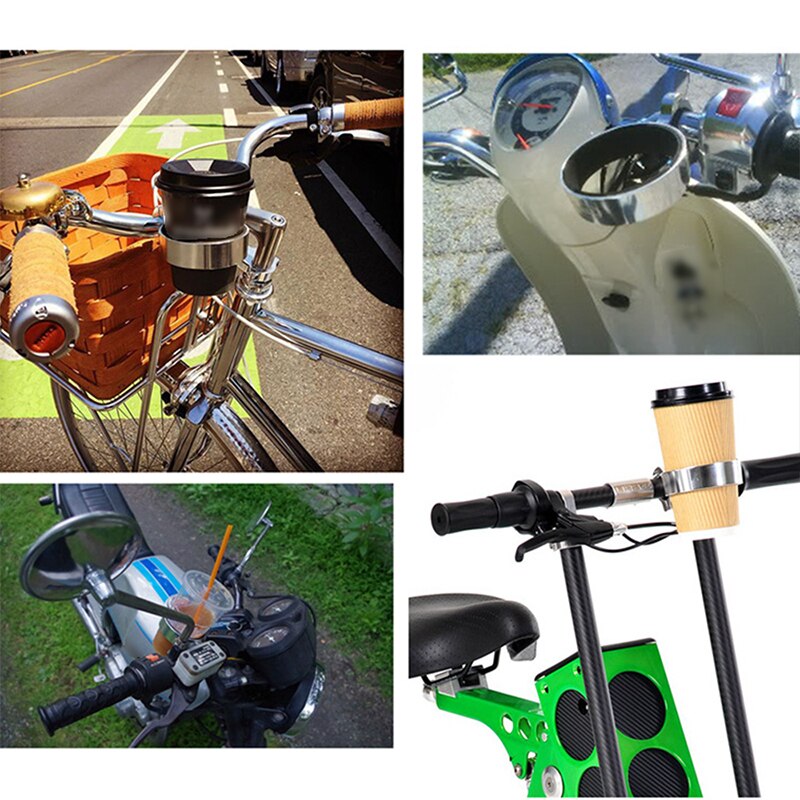 Cykel cykling mugghållare motorcykel cykel cykel styrfäste kaffedrycker mugghållare aluminium för styre