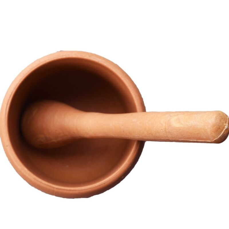 Ready Stock Kitchen Mortar / Pestle Batu Lesung / Mortar Pestle Kitchen Tools