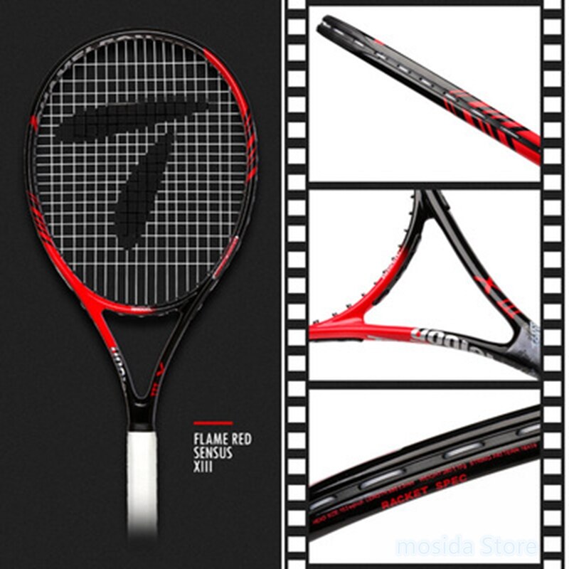 Denon Tennisracket Sensus Serie Mannen En Vrouwen Enkele Beginner Tennisracket: SENSUS X3