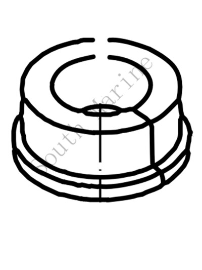 Båtmotor 68d-g2538-00 bunn absorpsjon assy for yamaha  f4 f5 påhengsmotor 4- takter