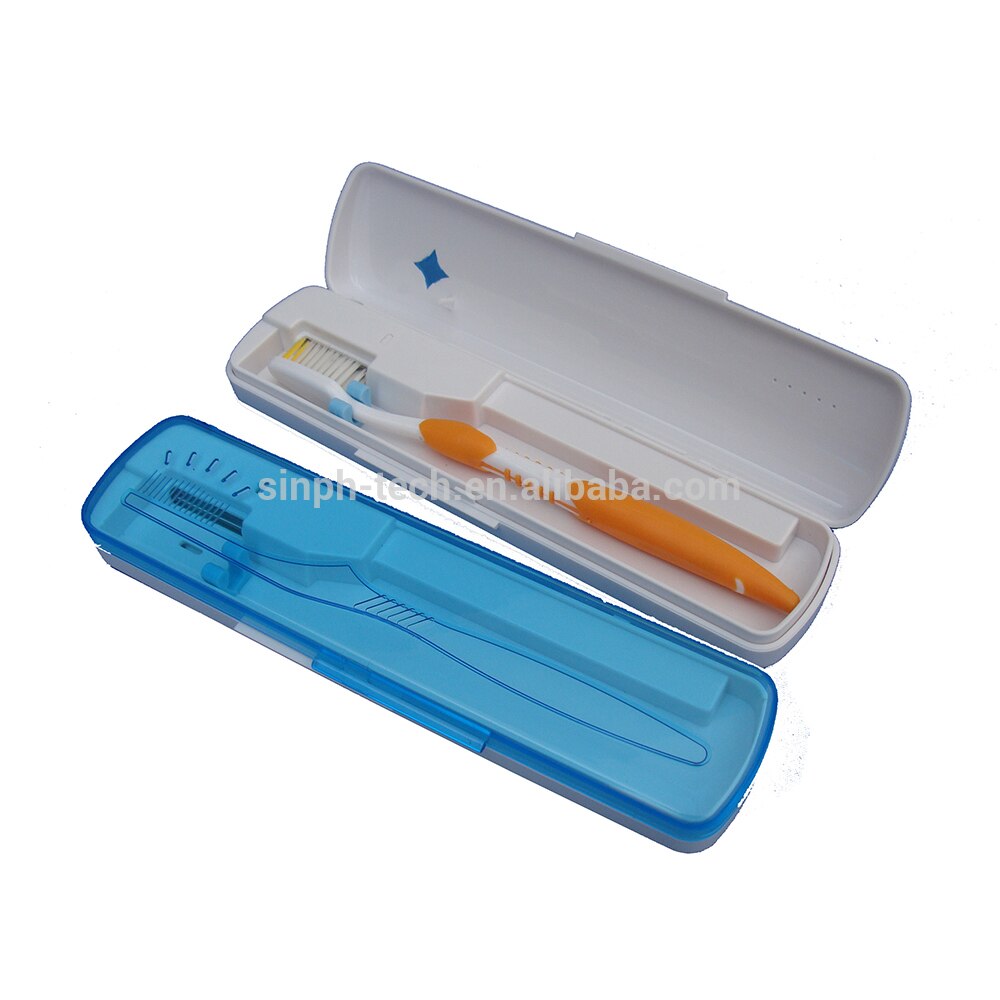 UV Light Sanitizer Travel UVC Case Sterilizer Portable Mini Disinfector Toothbrush Box