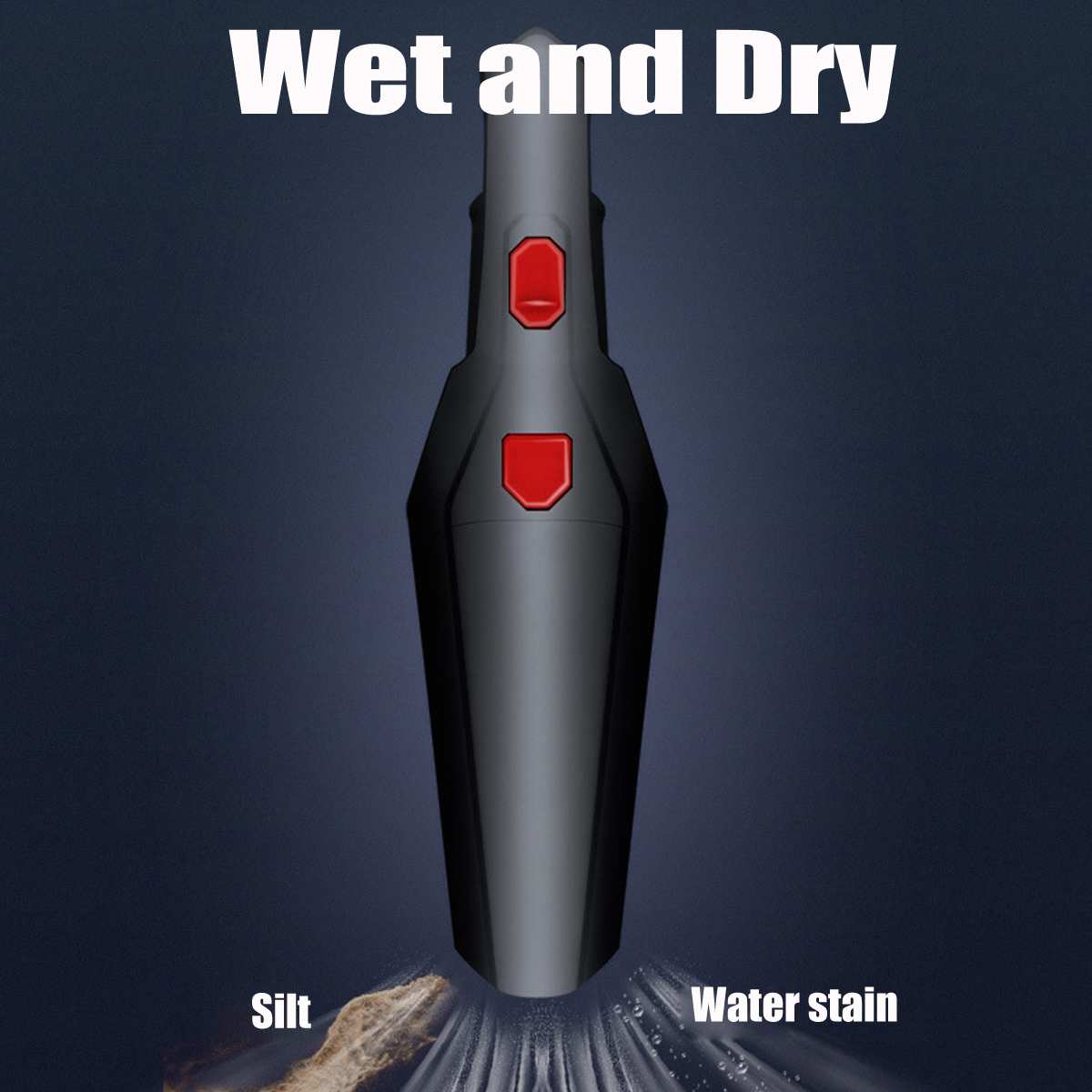 Strong Power 5500/6500pa Car Vacuum Cleaner 120W Cordless Wet and Dry Dual Use Auto Portable Vacuums Cleaner For home Office